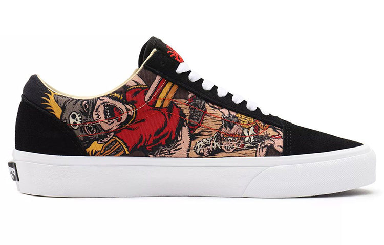 Zio Ziegler x Vans Unisex Otw Gallery Old Skool Sneakers Black VN0A38G140A