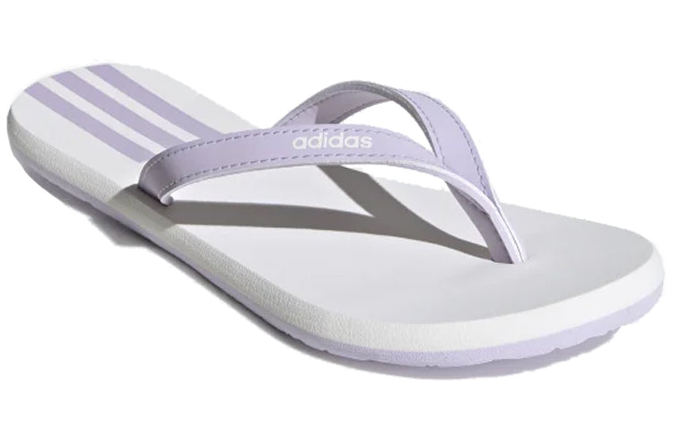 (WMNS) adidas Eezay Flip-Flops Purple White Slippers 'Purple White' EG2037