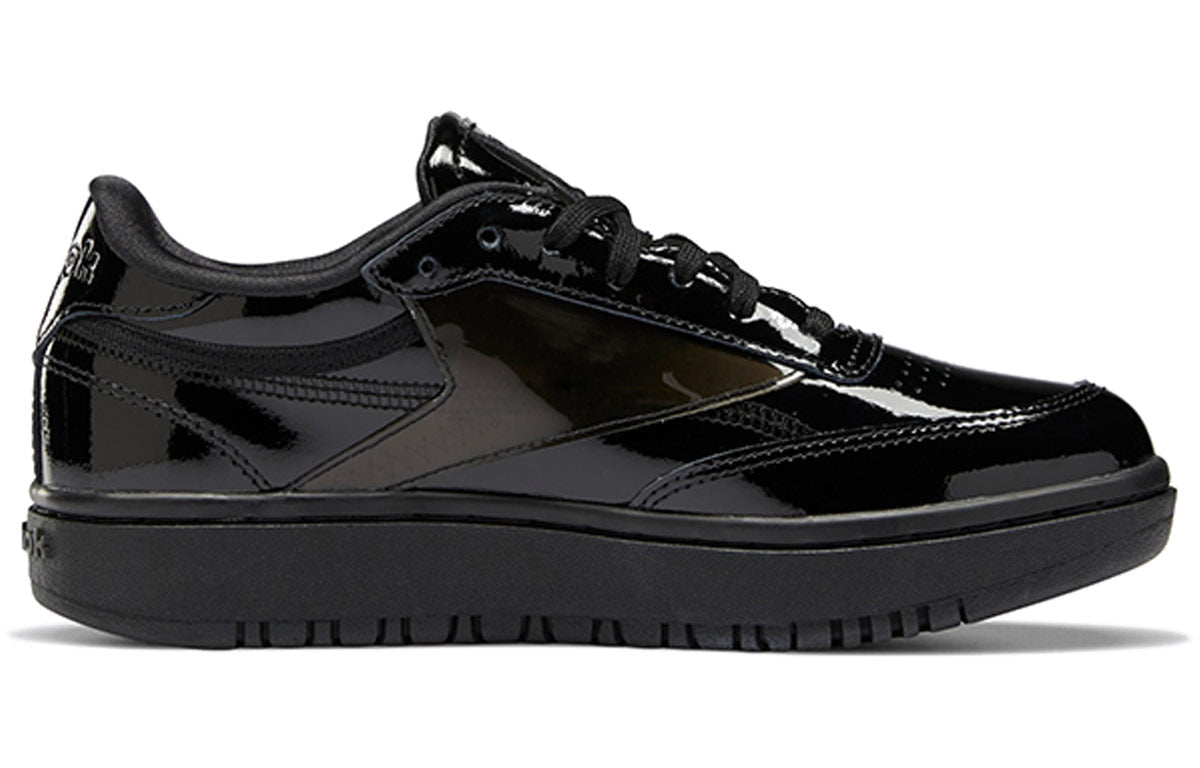 (WMNS) Reebok Cardi B x Coated Club C Double 'Triple Black' H02565
