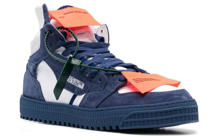 Off-White 3.0 Off Court High 'Navy White Orange' OMIA065S23LEA0030146