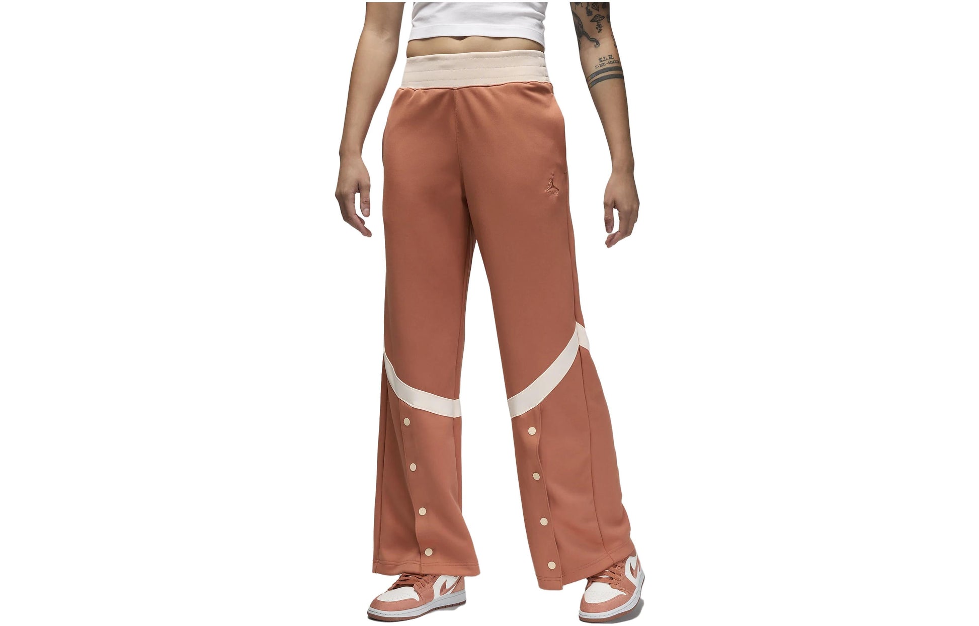 (WMNS) Air Jordan (Her)itage Suit Pants 'Orange' FB5119-810