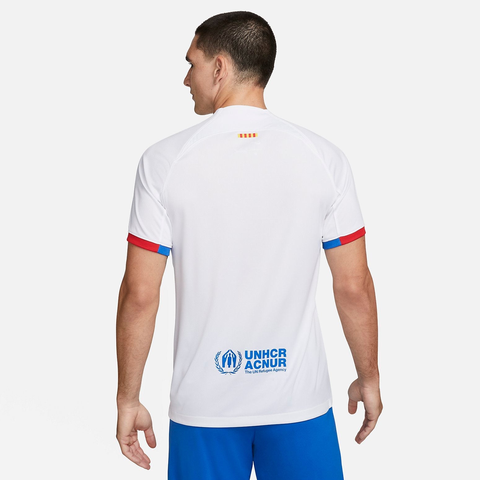 Nike FC Barcelona 2023/24 Stadium Jersey 'White' DX2686-101