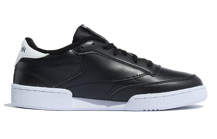 Reebok Club C 85 Black White Low Tops Skateboarding Shoes 'Black White' FZ4439