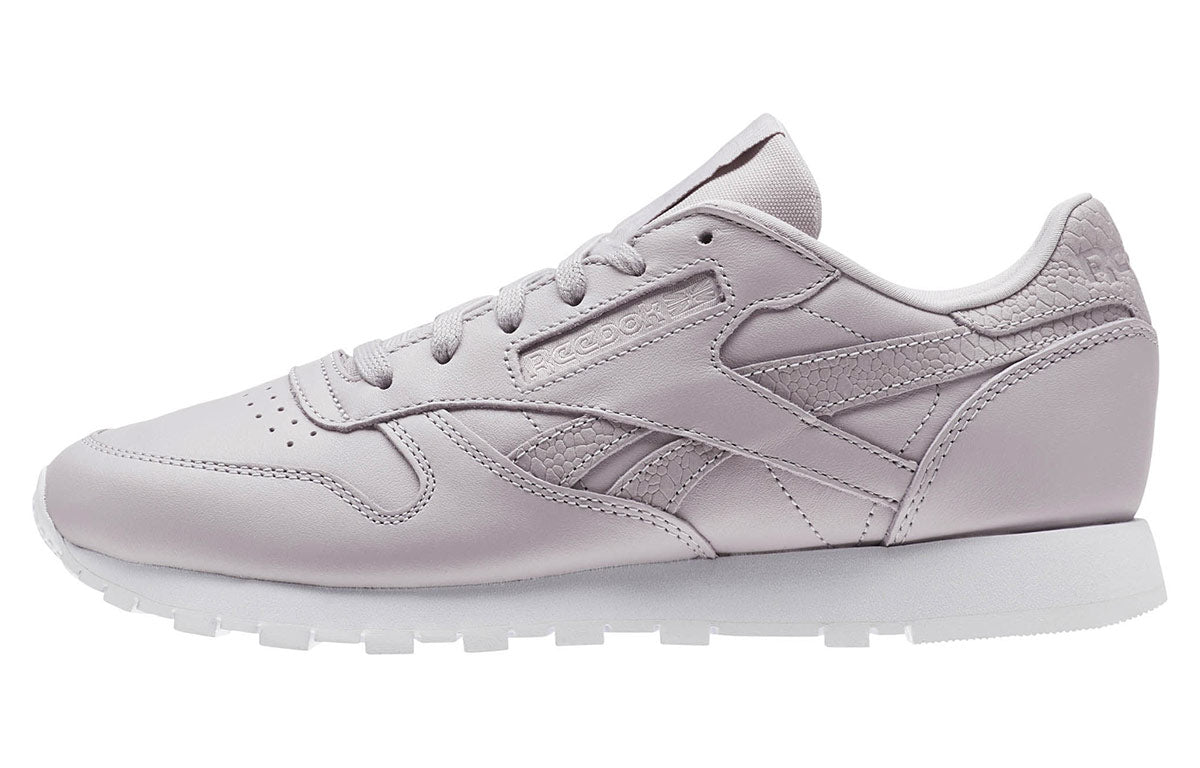 (WMNS) Reebok Classic Leather PS Pastel Running Shoes Purple CM9159