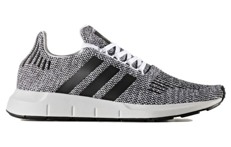 adidas originals Swift run Cozy Wear-Resistant Black 'Black White' DB0358