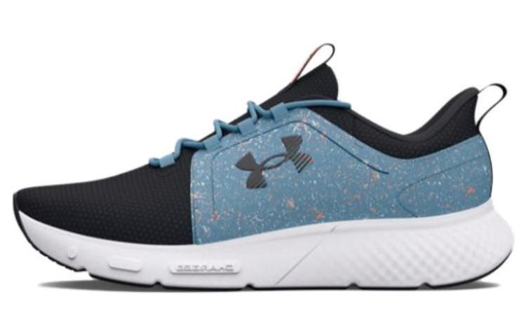 (WMNS) Under Armour Charged Propel Paint Splatter Sneakers 'Blue Black' 3026853-100