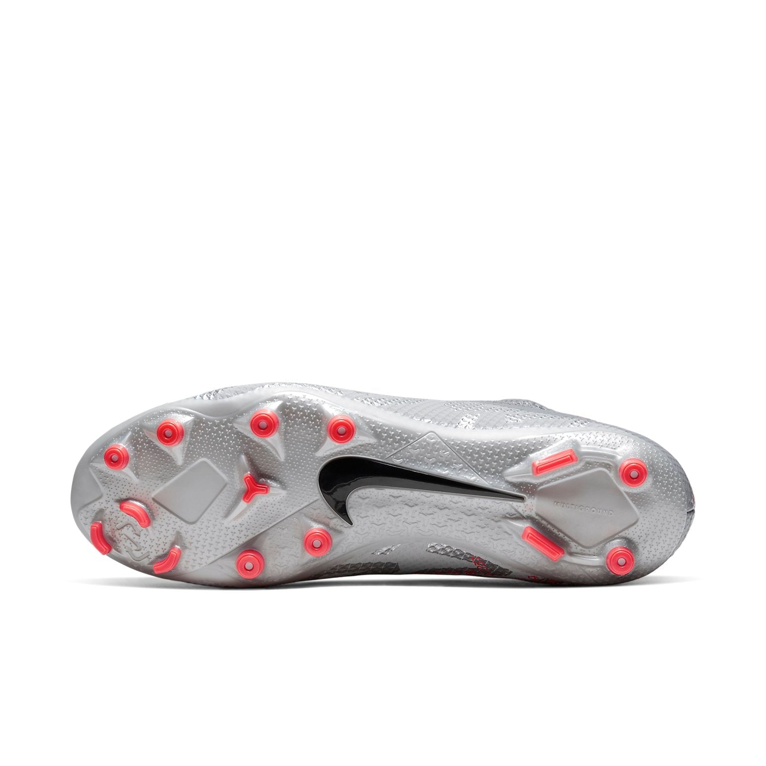 Nike Phantom Vision 2 Academy DF MG 'Metallic Grey Crimson' CD4156-906