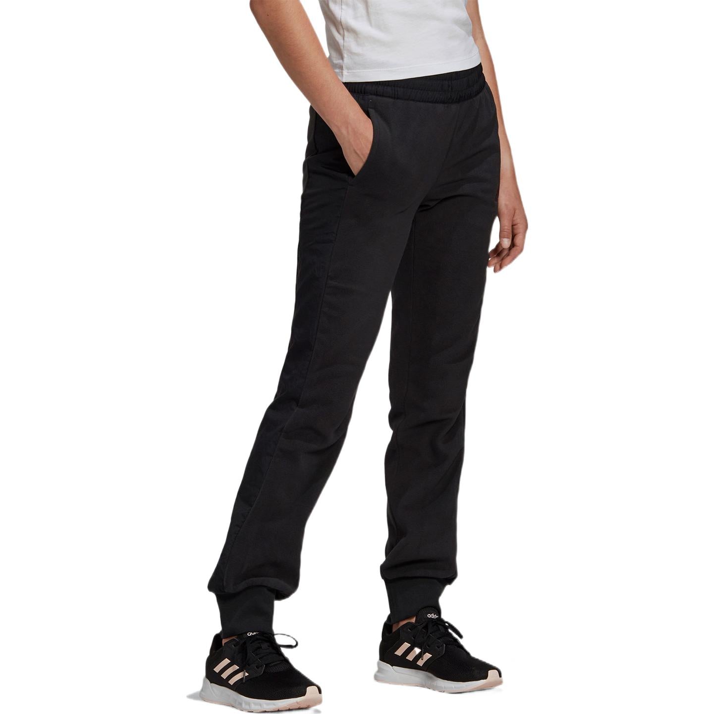 (WMNS) adidas Breathable Casual Pants Asia Sizing 'Black' GD3812