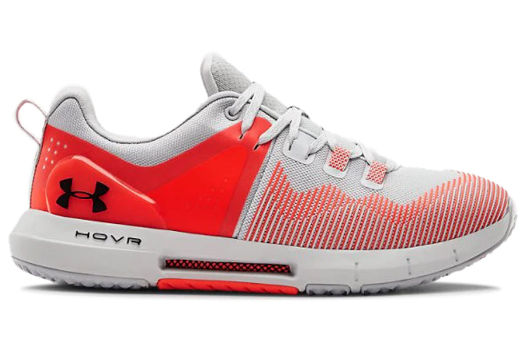 (WMNS) Under Armour HOVR Rise 'Halo Grey Orange' 3022208-106