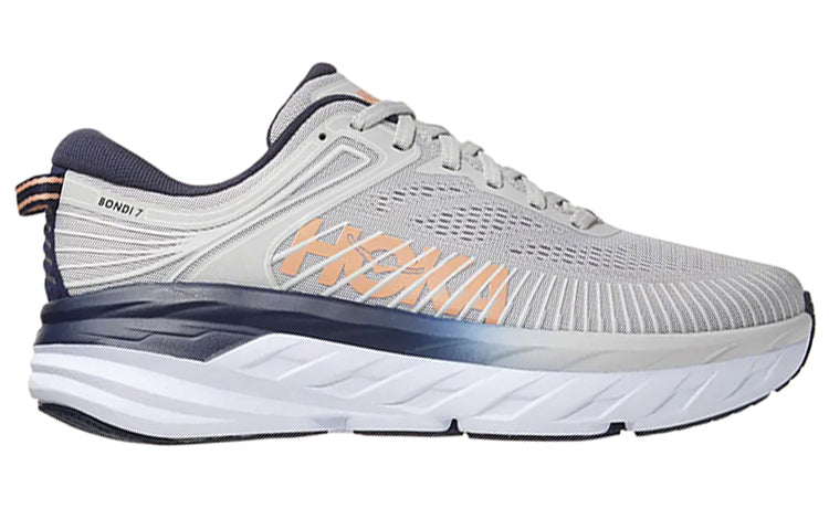 (WMNS) HOKA ONE ONE Bondi 7 'Lunar Rock Black Iris' 1110519-LRBI