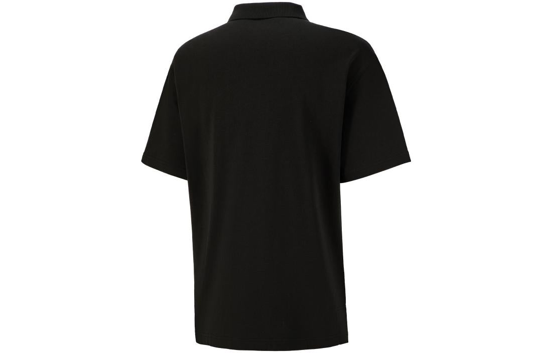 PUMA Graphic Polo Shirtc 'Black' 621824-01