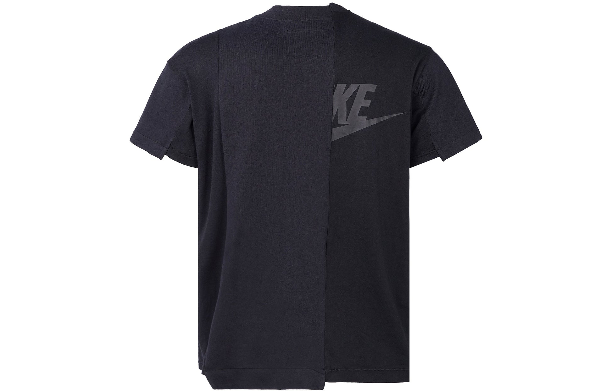 (WMNS) Nike x sacai Hybrid T-Shirt 'Black' CD6310-010
