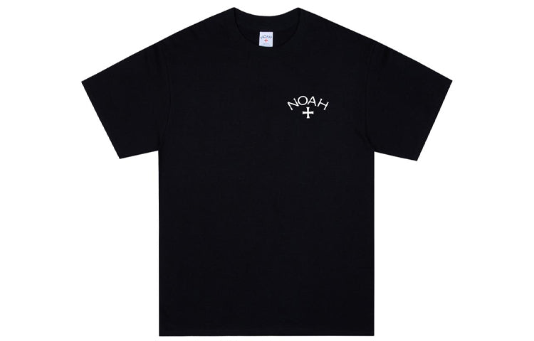 NOAH Printing Short Sleeve Unisex Black T15SS20BLK