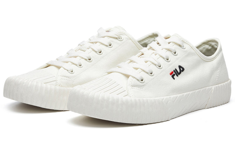 FILA Fmc Series Carve Low-Top Canvas Sneakers Cream-White F12M034415FSW