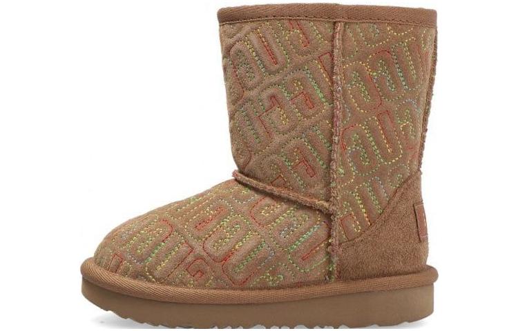 (GS) UGG Classic II Graphic Stitch 'Chestnut' 1112383T-CHE