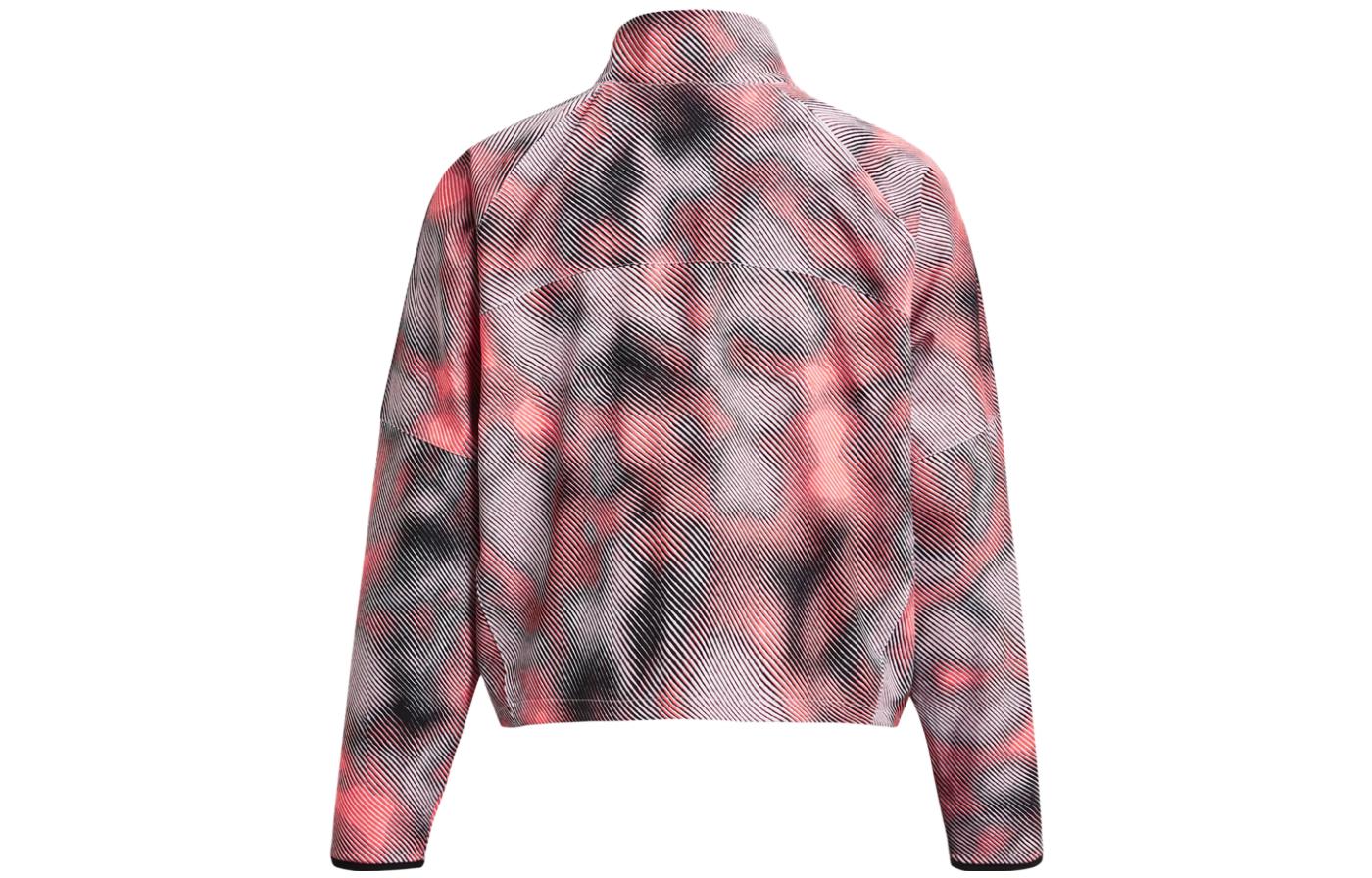 (WMNS) Under Armour Challenger Pro Printed Track Jacket 'Beta White' 1381051-628