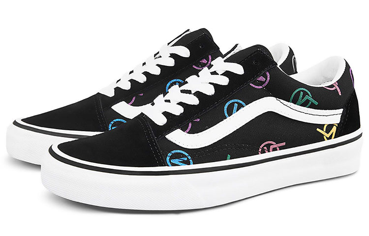 Vans Old Skool Black Colored Logo 'Black White' VN0A4BV516Y