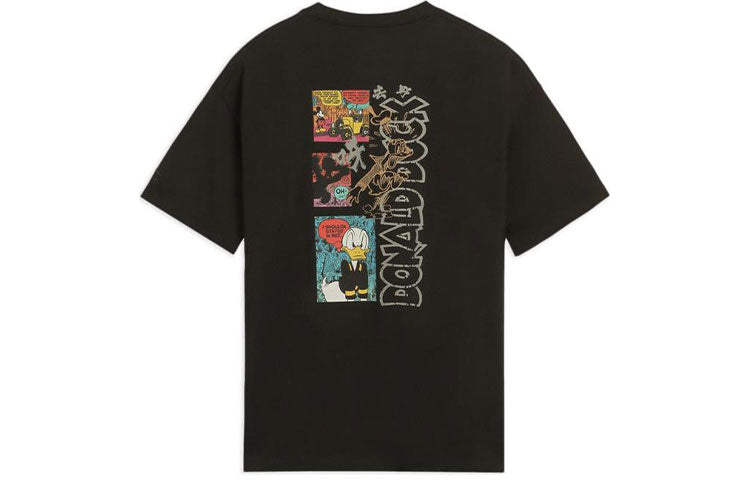 Li-Ning x Disney Graphic T-shirt 'Black' AHSS247-3