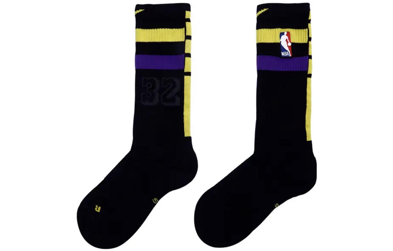 Nike NBA Lakers City Edition Elite Crew Socks SX5977-010