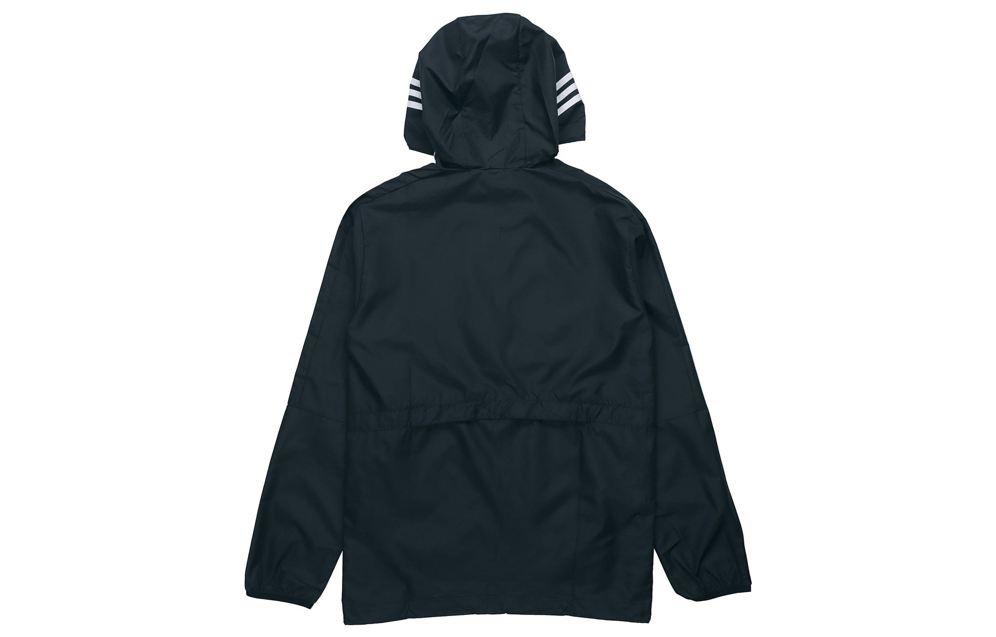 Men's adidas Stripes Windbreaker Jacket Black FT2835