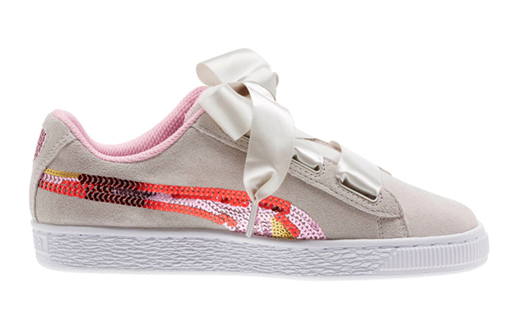 PUMA Suede Heart Trailblazer K Casual Shoes Beige 368953-03