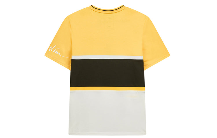 FILA x 3.1 Phillip Lim Colorblock Round Neck Short Sleeve Yellow F11M026106F-YE