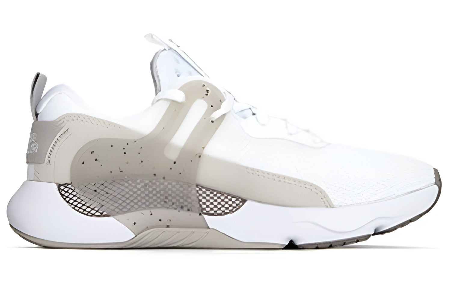 (WMNS) Under Armour HOVR Apex 3 Training Shoes 'White Brown' 3024272-110