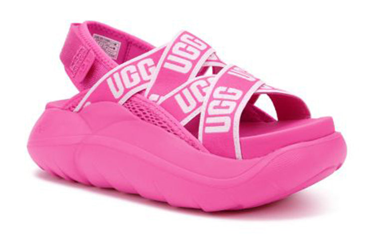 (WMNS) UGG LA Series Open Toe Sandals Pink 1110090-RCR