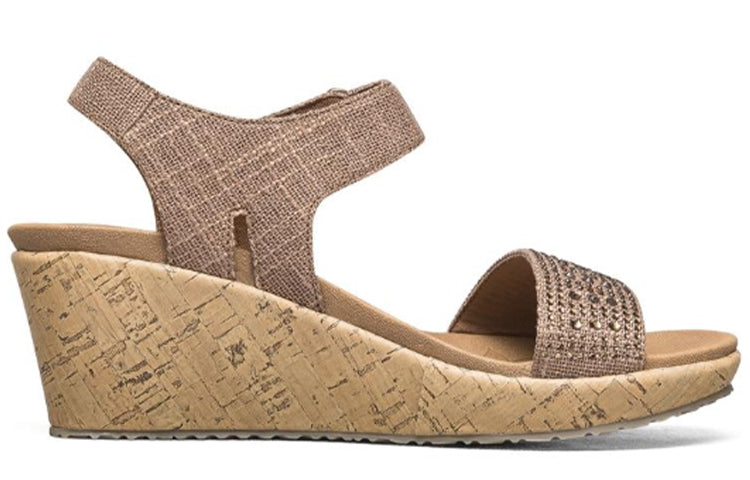 (WMNS) Skechers Beverlee Sandals Brown 119011-BRN