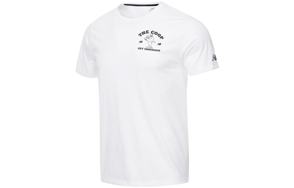 New Balance Classic Graphic Print Tee Asia Sizing 'White' AMT11071-WPK