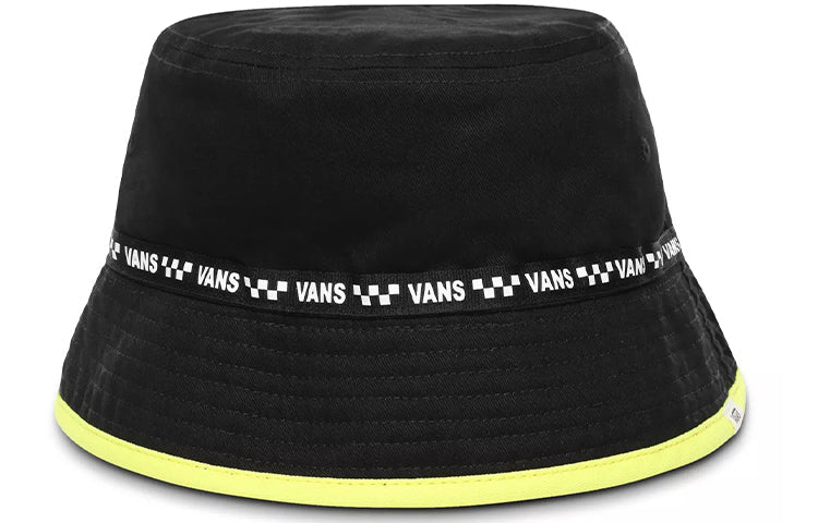 (WMNS) Vans Delux Hankley Bucket Hat 'Black Yellow' VN0A4DT8W5X