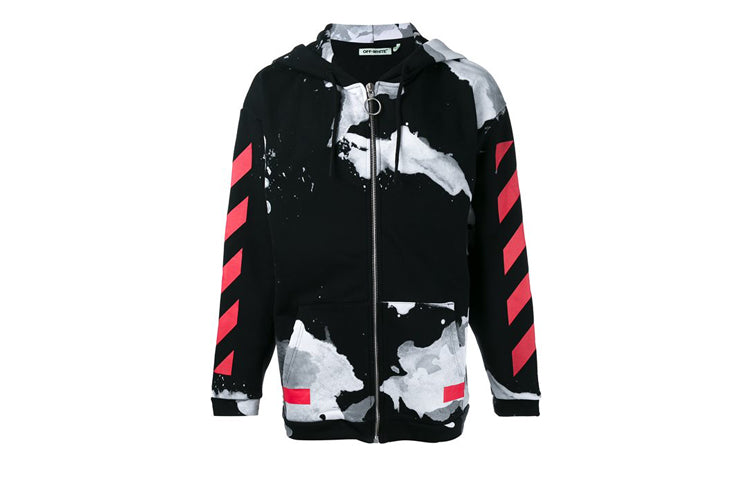 Men's Off-White Pattern Black OMBB010F162000239932