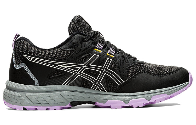 (WMNS) ASICS Gel-Venture 8 Wide 'Black Ivory' 1012A706-002