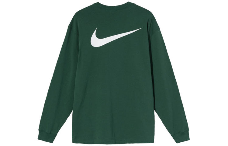 Stussy x Nike Crossover Printing Long Sleeves Unisex Green DD3345-341