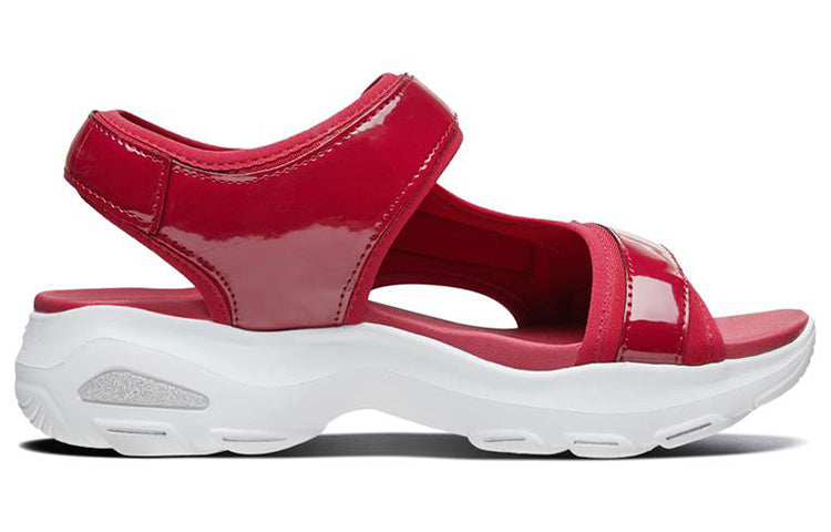 (WMNS) Skechers D'lites Ultra 'Red White' 32381-RED