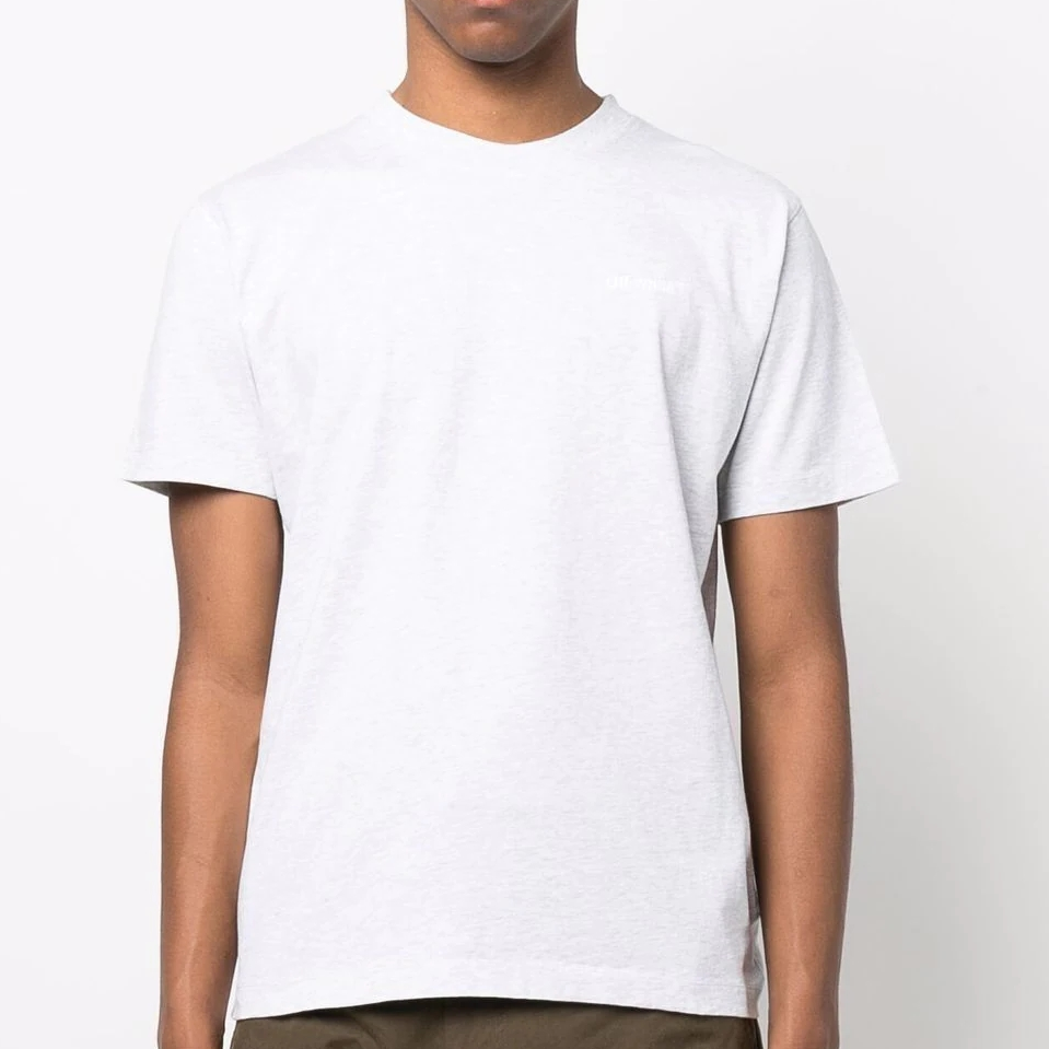 Off-White Wave Diag-print Tee OMAA027S22JER0100801