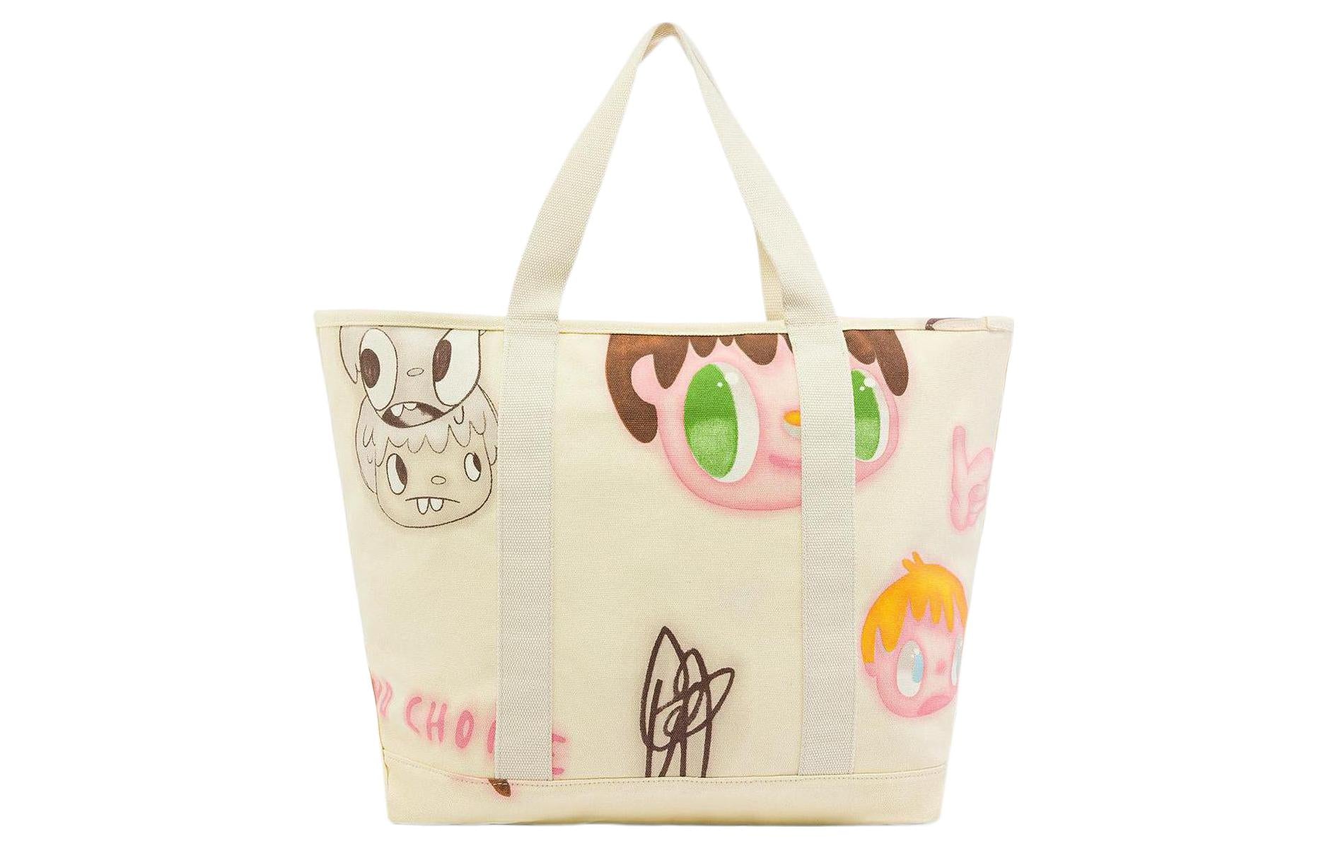 Vans x Javier Calleja Tote Bag 'White Multi-Color' VN0A5KFV3KS