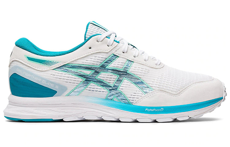 (WMNS) ASICS Gel-Feather Glide 5 White Blue Sneakers 'White Blue' 1012A693-100
