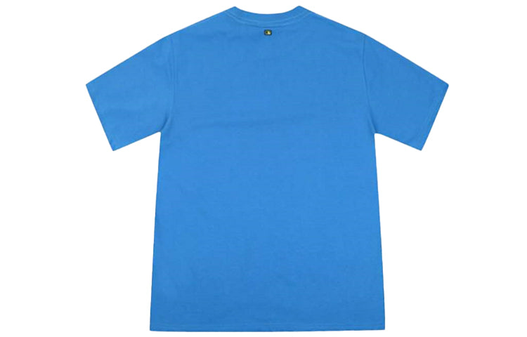 MLB Chest Piggy Printing Short Sleeve Version Unisex Blue 31TSTG931-07U