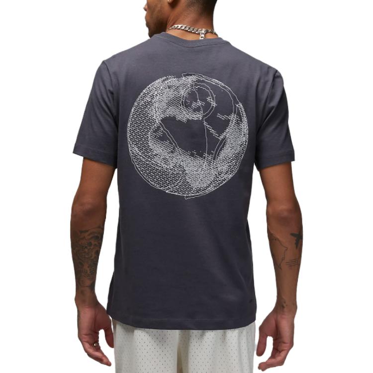 Air Jordan Dri-FIT Sport Graphic T-Shirt 'Grey' DX9601-022