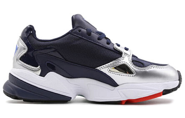 (WMNS) adidas Falcon 'Navy Silver' CG6213