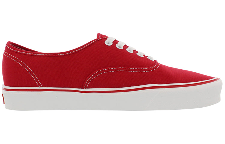 Vans Authentic Lite Casual Skateboarding Shoes Red VN0004OQL5Q