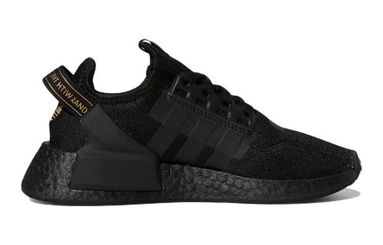 (GS) adidas NMD_R1 V2 'Black Gold Metallic' HP3261