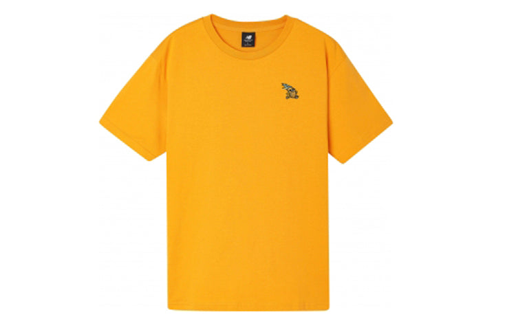 New Balance T-Shirt 'Yellow White' AMT01549CWY
