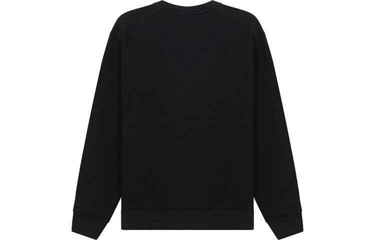 (WMNS) KENZO x KANSAIYAMAMOTO Crossover TIGER Round Neck Pullover Black Hoodie FB52SW8254ML-99