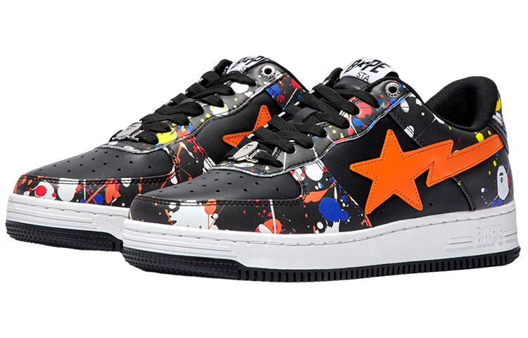 A BATHING APE Bape Sta 'Black Multicolor' 1I20-191-009-BLACK