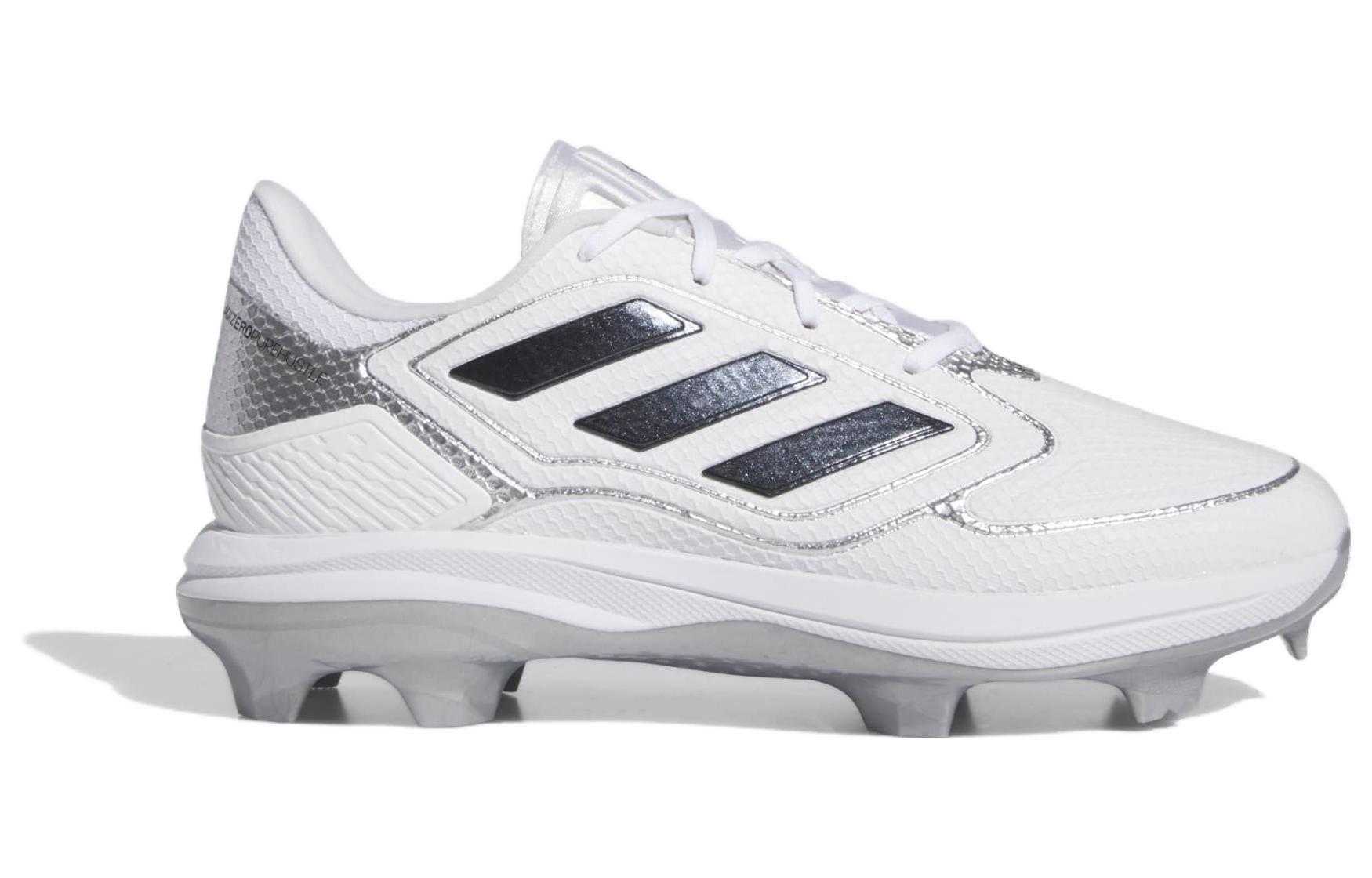 (WMNS) adidas Adizero PureHustle 3 TPU Cleats 'White Black Silver' IG7137