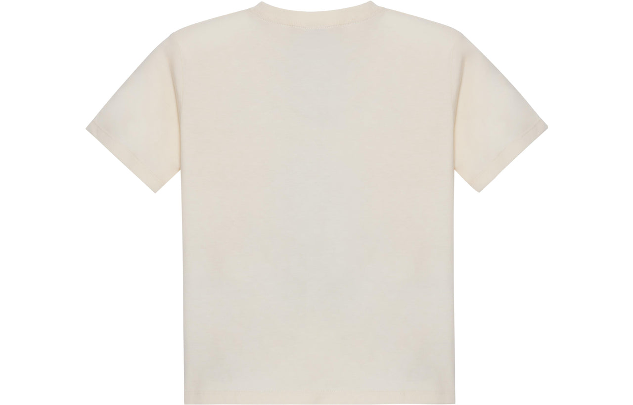 (PS) Gucci Cotton Web Cat Print T-Shirt 'Ivory' 575114-XJEZP-9756