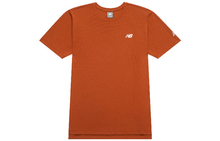 New Balance NB Icon T-shirt Asia Sizing 'Dark Orange' NEE25031-BUR
