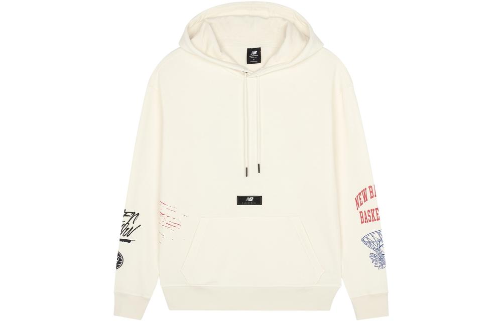 New Balance Hoops Merged Eras Sweat Hoodie Asia Sizing 'White' MT21592-RCA